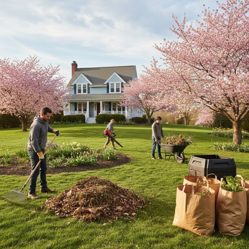 Why Fall And Spring Are The Best Times For Lawn Clean Up